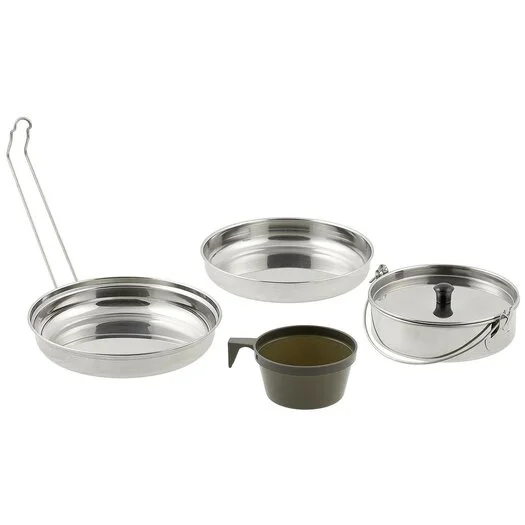 Ustensiles de cuisine, acier inoxydable, 5 pièces