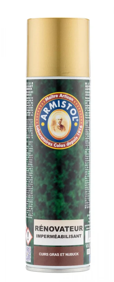 VC610 – Rénovateur imperméabilisant cuirs gras & nubucks 250 ml