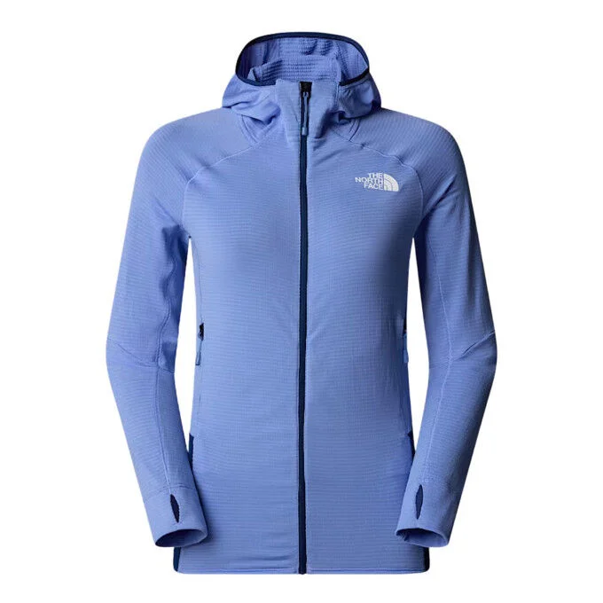 Veste a capuche d’alpinisme femme The North Face Bolt Polartec Power Grid – Virtual Blue/Estate Blue
