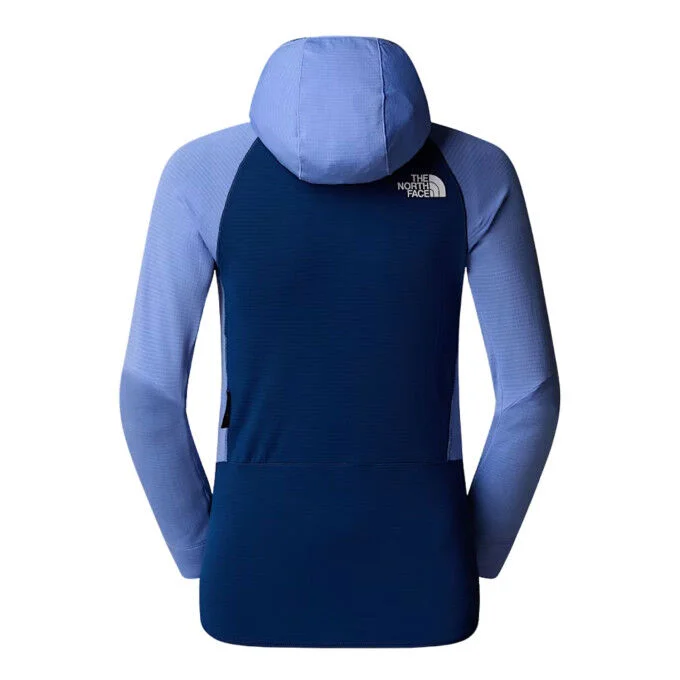 Veste a capuche d’alpinisme femme The North Face Bolt Polartec Power Grid – Virtual Blue/Estate Blue – Image 2