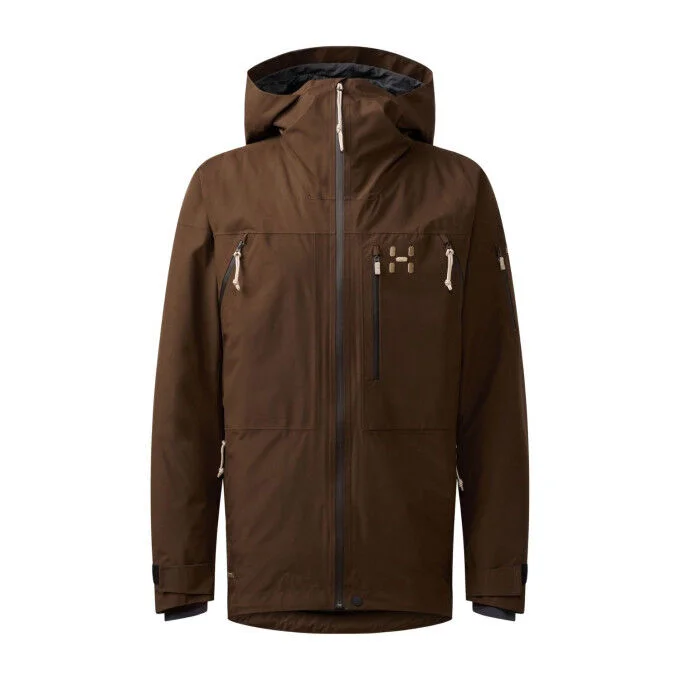 Veste de ski Homme Haglofs Latnja GTX – Woodland Brown