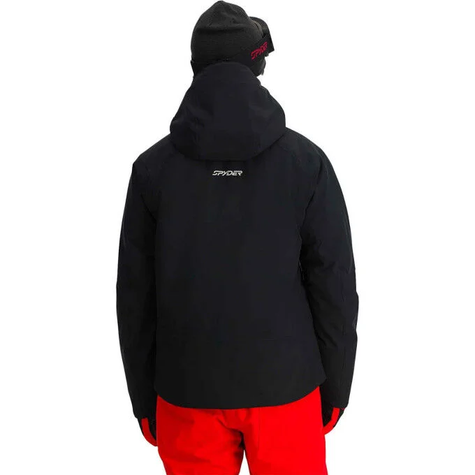 Veste de ski Homme Spyder Copper – Black – Image 2