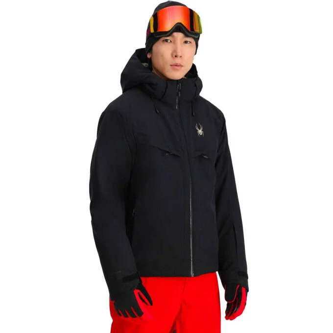 Veste de ski Homme Spyder Copper – Black – Image 3