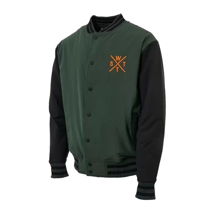 Veste de ski Unisexe Watts Fakie – Forest Green/Orange