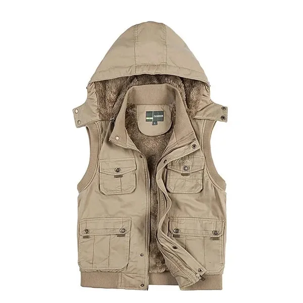 Veste militaire sans manche homme