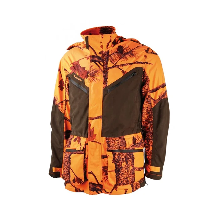 Veste Multi-Hunt Camouflage Orange 4 en 1