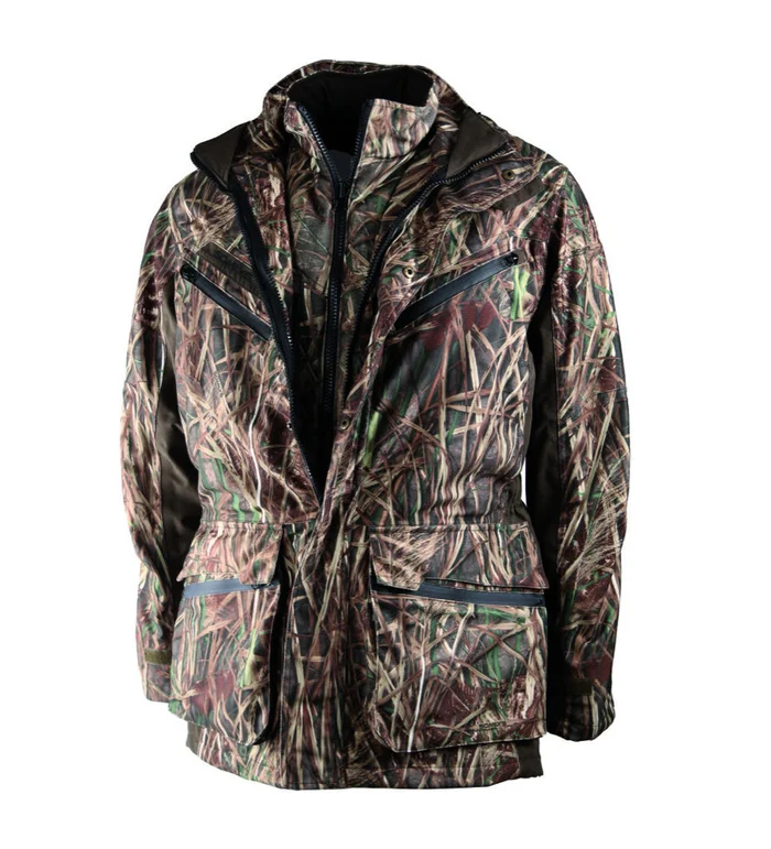Veste Multihunt camo roseaux Somlys