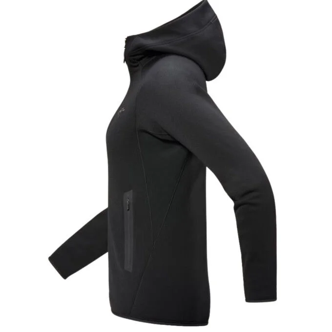 Veste polaire a capuche Femme Arc’Teryx Kyanite – Black – Image 2