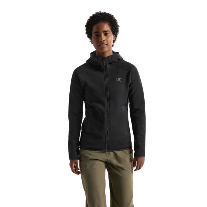 Veste polaire a capuche Femme Arc’Teryx Kyanite – Black – Image 4