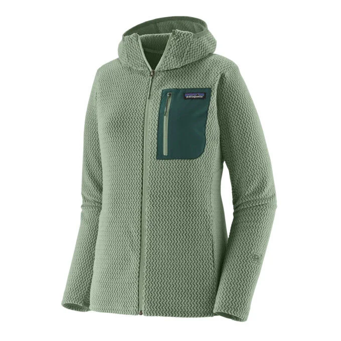 Veste polaire a capuche Femme Patagonia R1 Air – Ellwood Green