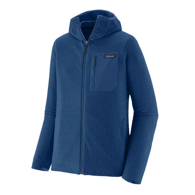 Veste polaire a capuche Homme Patagonia R1 Air – Clement Blue