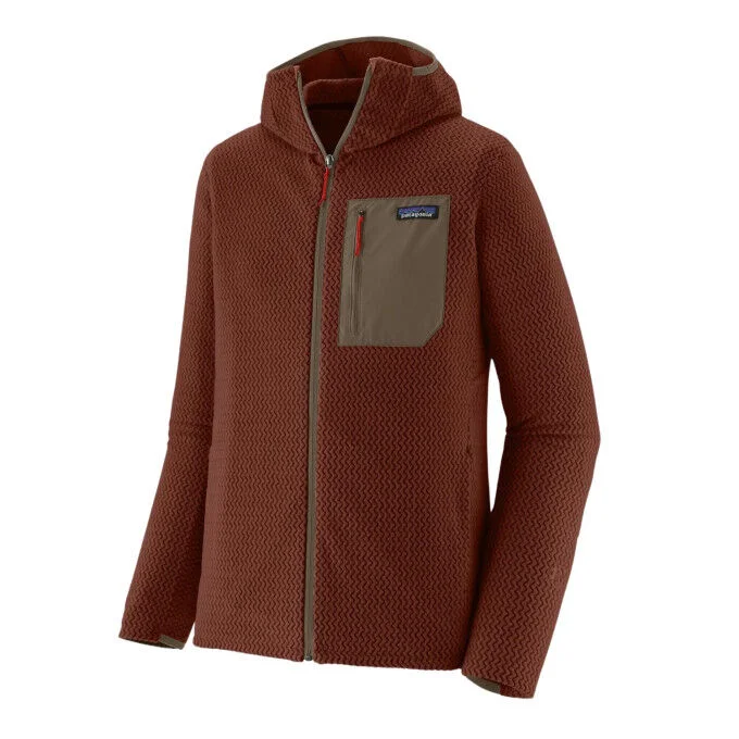 Veste polaire a capuche Homme Patagonnia R1 Air – Dried Vanilla