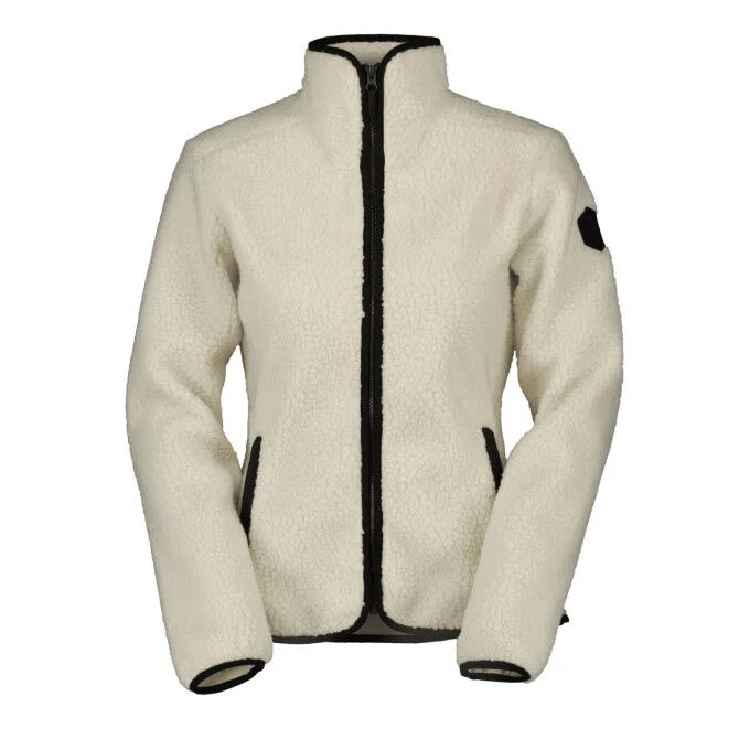 Veste polaire Femme Scott Defined Heritage Pile – Dust White/Black
