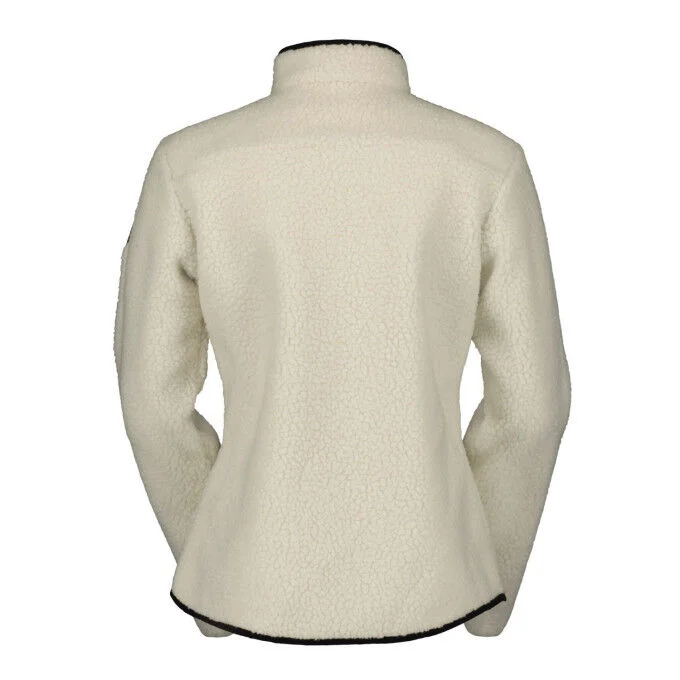Veste polaire Femme Scott Defined Heritage Pile – Dust White/Black – Image 2