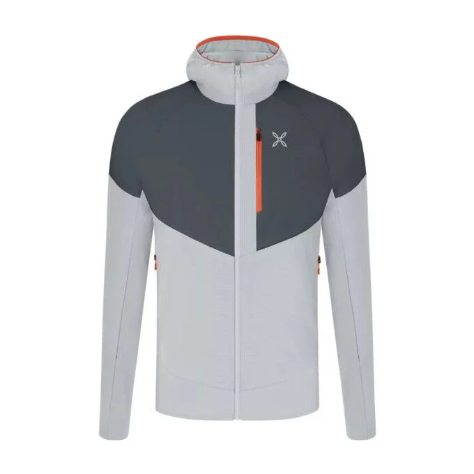 Veste polaire homme Montura Spitze – Quiet grey/orange