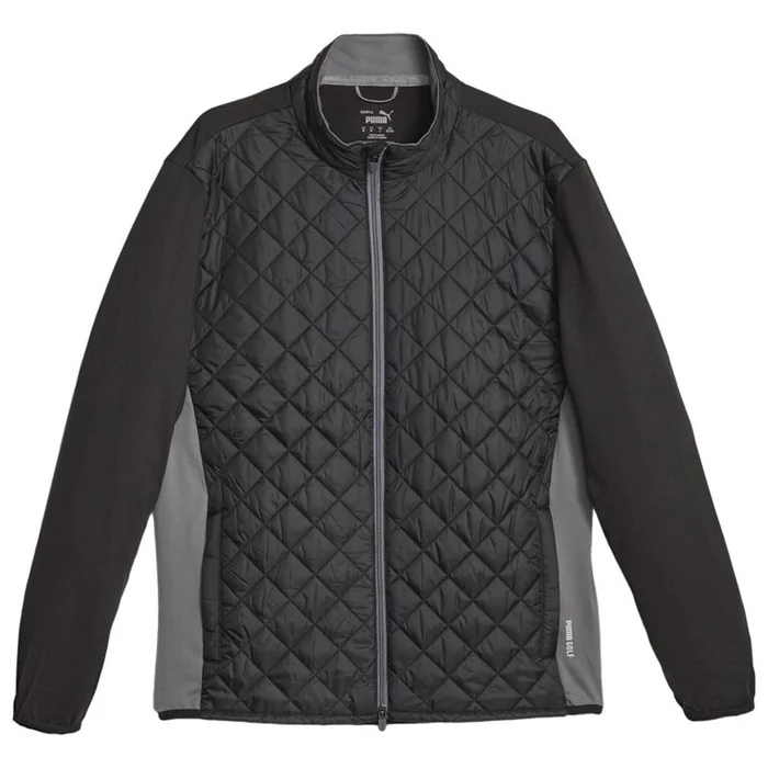 Veste Puma Golf Frost Quilted Jkt Black Slate Gray