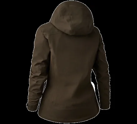 Veste Shell Sarek avec capuche Femme kaki DEERHUNTER – Image 2