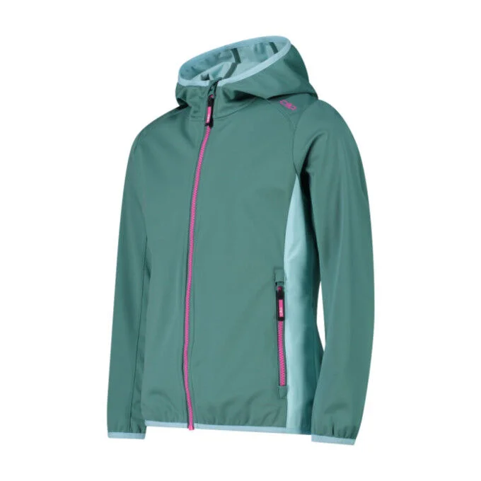 Veste softshell avec capuche fixe CMP – Agave – Image 3