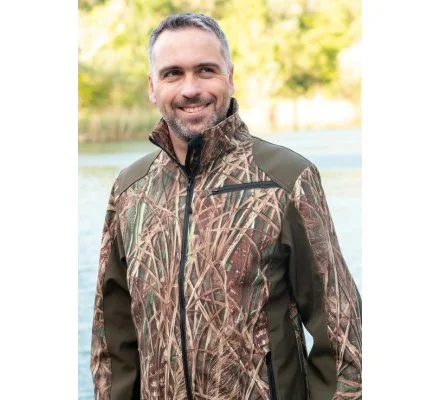 Veste softshell camo Roseaux TREELAND – Image 2