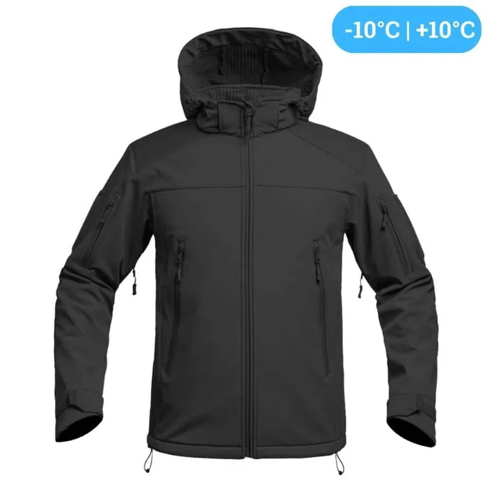 Veste V2 Softshell Fighter Noir – A10