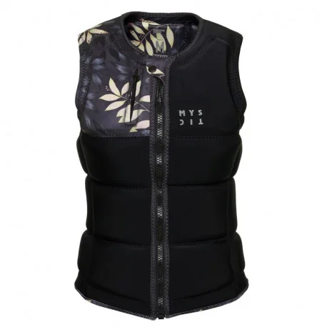 Vestes et Gilets Sports nautiques tractésMystic Dazzled Impact Vest Fzip Wake Women – Noir 2024