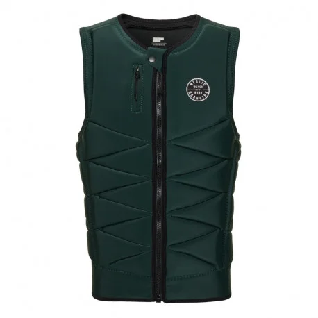 Vestes et Gilets Sports nautiques tractésMystic Outlaw Impact Vest Fzip Wake – Dark Leaf 2024