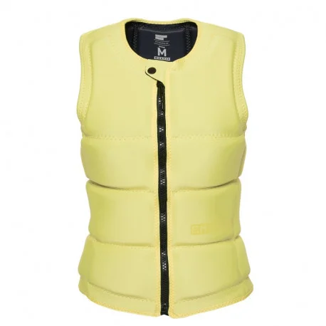 Vestes et Gilets Sports nautiques tractésMystic Star Impact Vest Fzip Wake Women – Jaune 2024