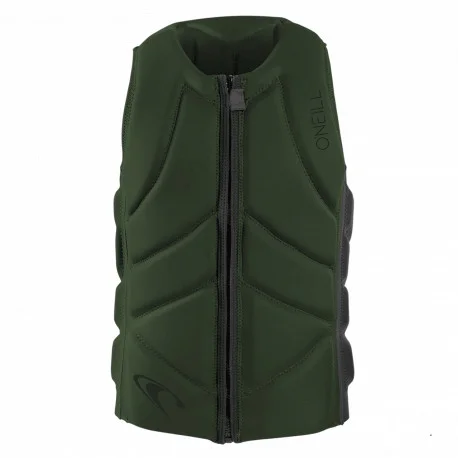 Vestes et Gilets Sports nautiques tractésO’Neill SLASHER COMP VEST OLIVE 2024