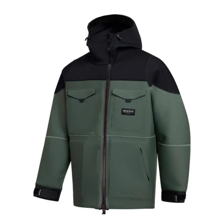 Vestes Neoprene HommeMystic Vortex Neoprene Jacket 3/2mm Dark Olive 2023