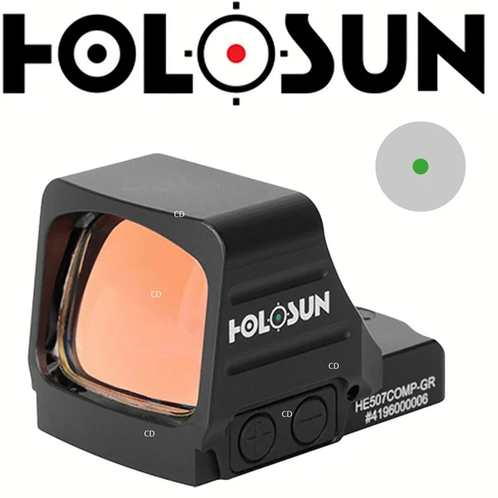 Viseur Holosun HE507COMPGR Point Vert