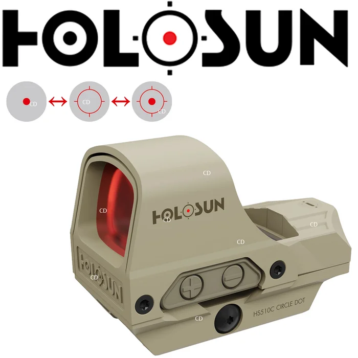 Viseur Point Rouge Holosun HS510C FDE