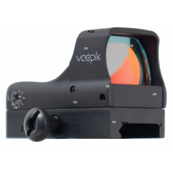Viseur Point Rouge Veoptik Rs3 19×22