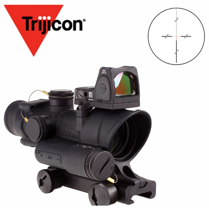 VISEUR TRIJICON ACOG 4X32 TA02 + RMR06 3.25MOA
