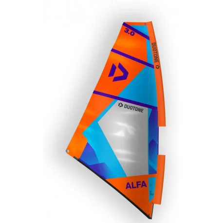 Voiles Windsurf DébutantDuotone Alfa – Orange/Blue 2024