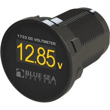 Voltmètre CC Mini OLED Bleu Mer 1733