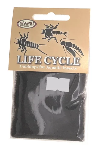Wapsi Life Cycle Dubbin – Nymphe Brun Foncé