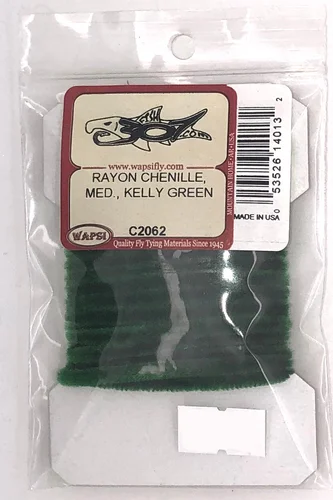 Wapsi Rayon Chenille Medium – Kelly Green