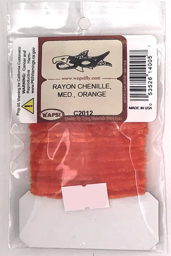 Wapsi Rayon Chenille Medium – Orange