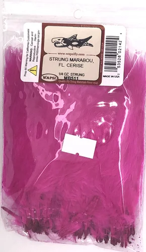 Wapsi Strung Marabou – Fl. Cerise