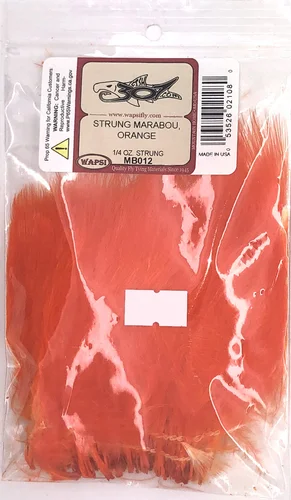 Wapsi Strung Marabou – Orange