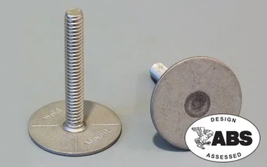 Weld Mount 1.50″ » Tall 1/4 X 20 St125-1420-24ss Ss Stud 1.25″ » Base 10 Pack