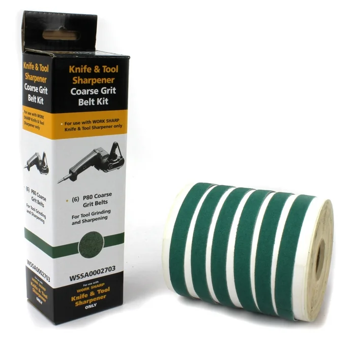 WS2703 – Worksharp Pack 6 courroies 80 grain