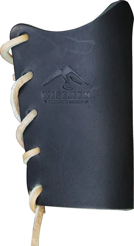 WST4237 – Wisemen Trading Protège Manche de Hache Cuir Noir