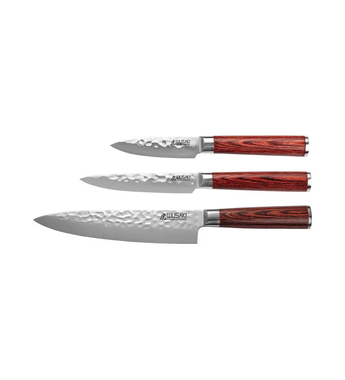 Wusaki Coffret 3 couteaux – Série Pakka X50