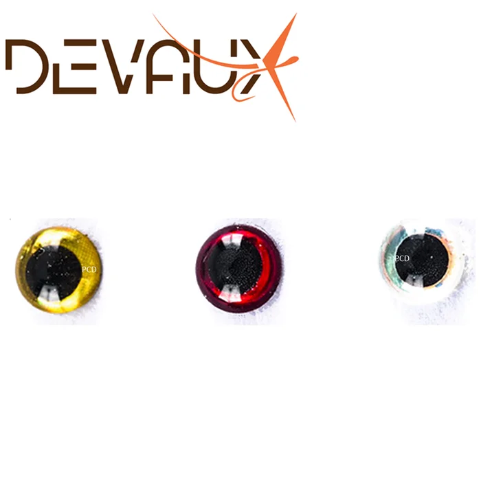 YEUX DEVAUX 3D HOLOGRAPHIQUES 4MM