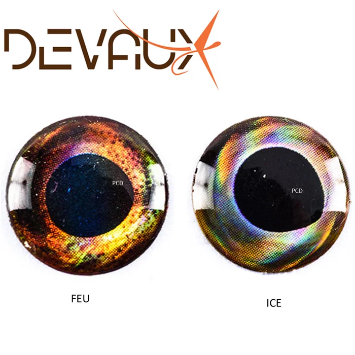 YEUX DEVAUX 3D LIVE 10MM