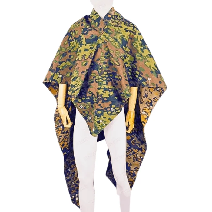 Zeltbahn – Toile de tente – Feuille de chêne – Eichentarn – Allemande – Reproduction Militaria WW2